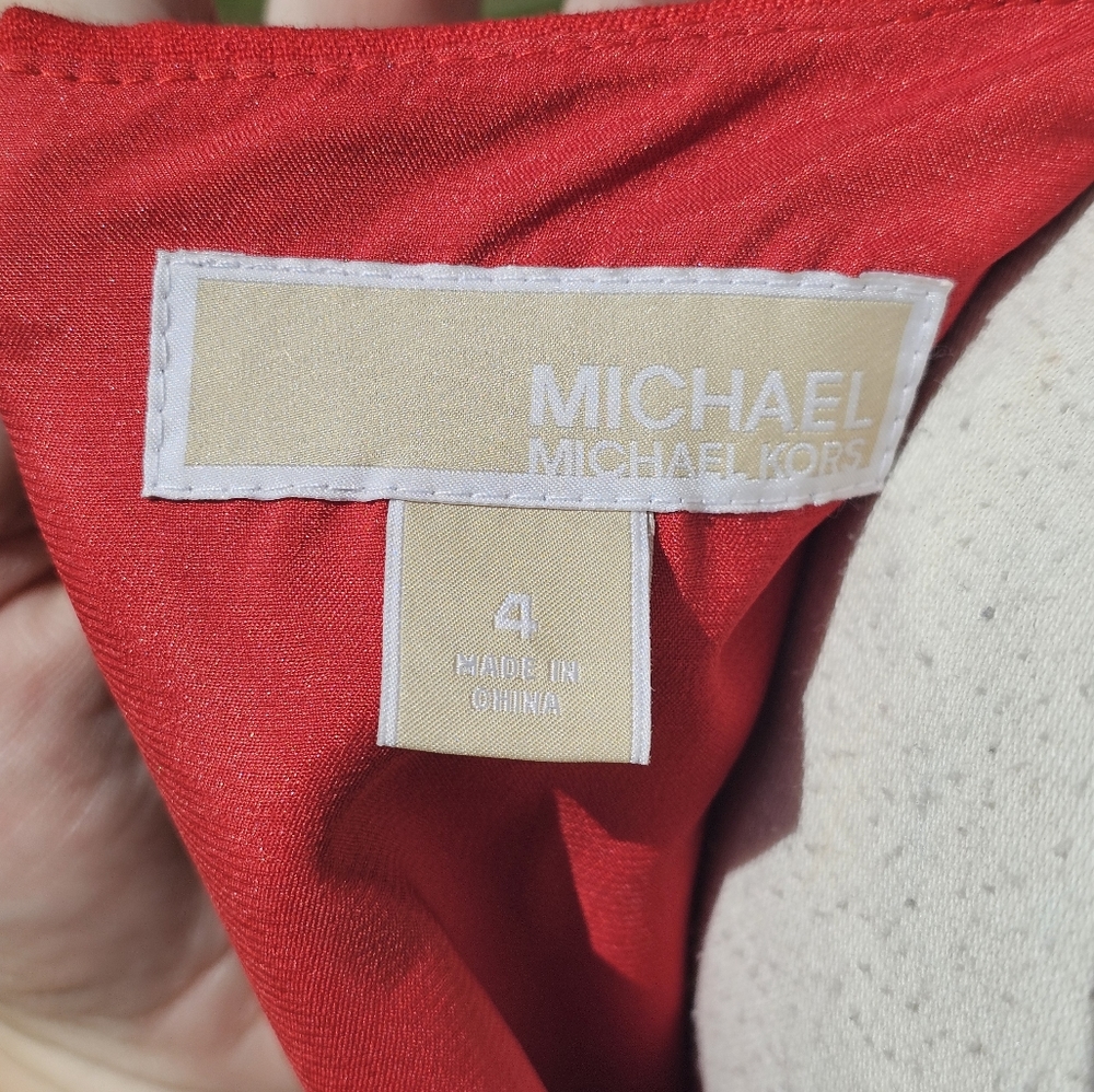 Micheal Kors red dress - Picture 6 of 9